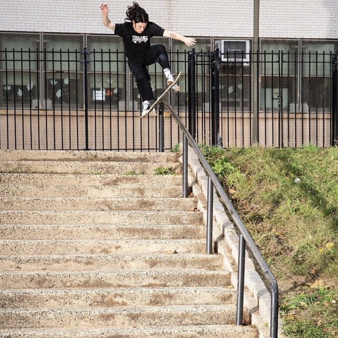 T FUNK Wallie Boardslide
